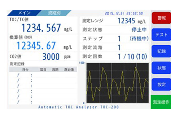 TOBAY東麗TOC-200SD自動(dòng)有機(jī)碳分析儀北崎國(guó)際